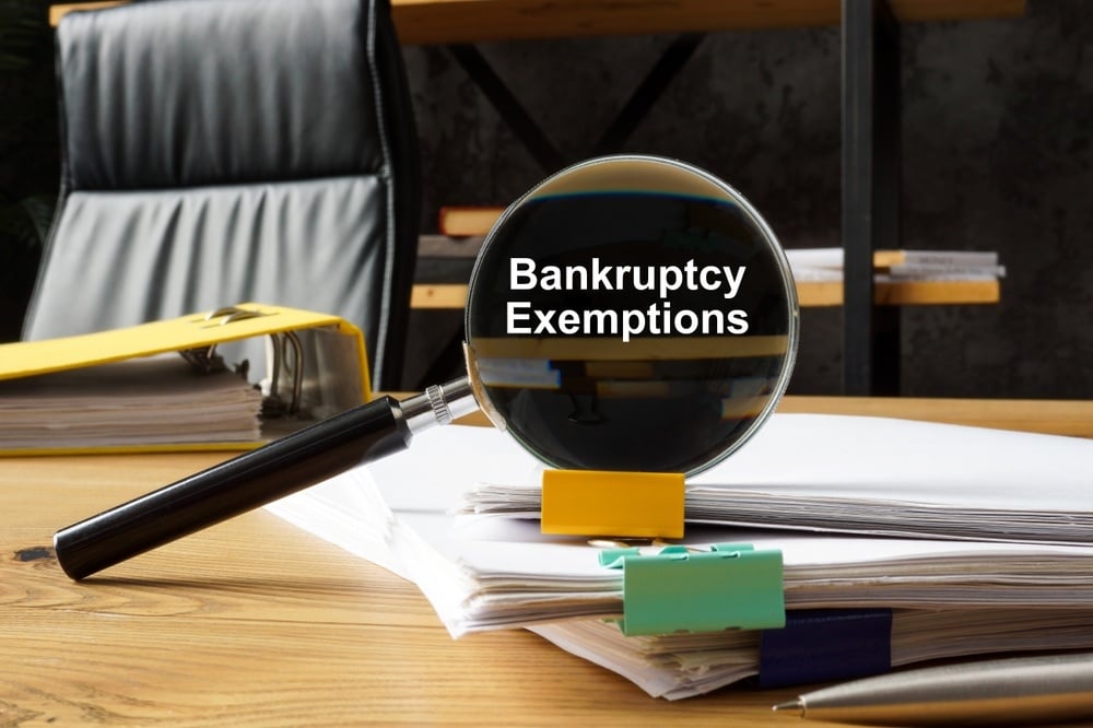 BANKRUPTCY EXEMPTIONS